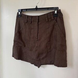 DISSH EVA SKORT BITTER CHOC